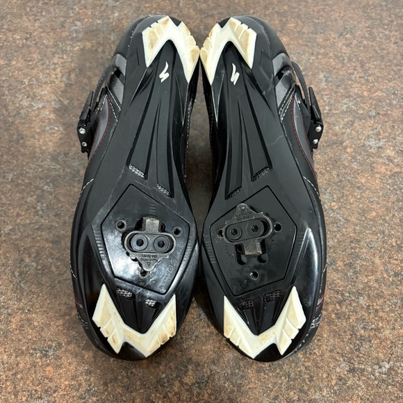 Women’s Specialized BG Bicycle Shoes Size 8.5 EUC Black Grey - Picture 12 of 16